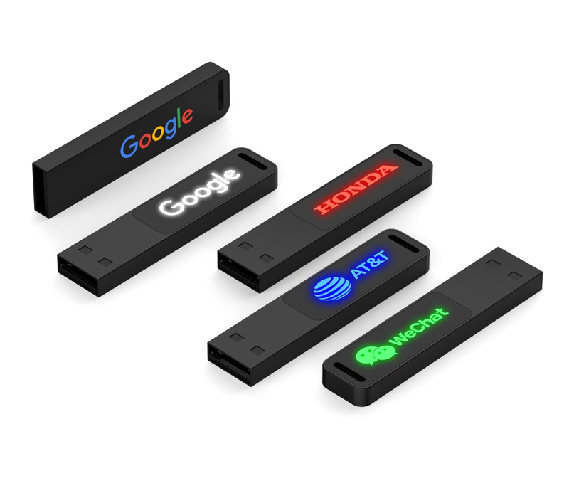 LED Logo Stick USB Flash Drive 8