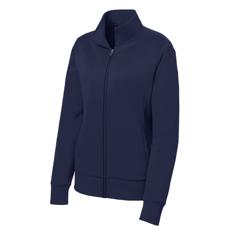 Sport-Tek Women's Sport-Wick Fleece Full-Zip Jacket. 22