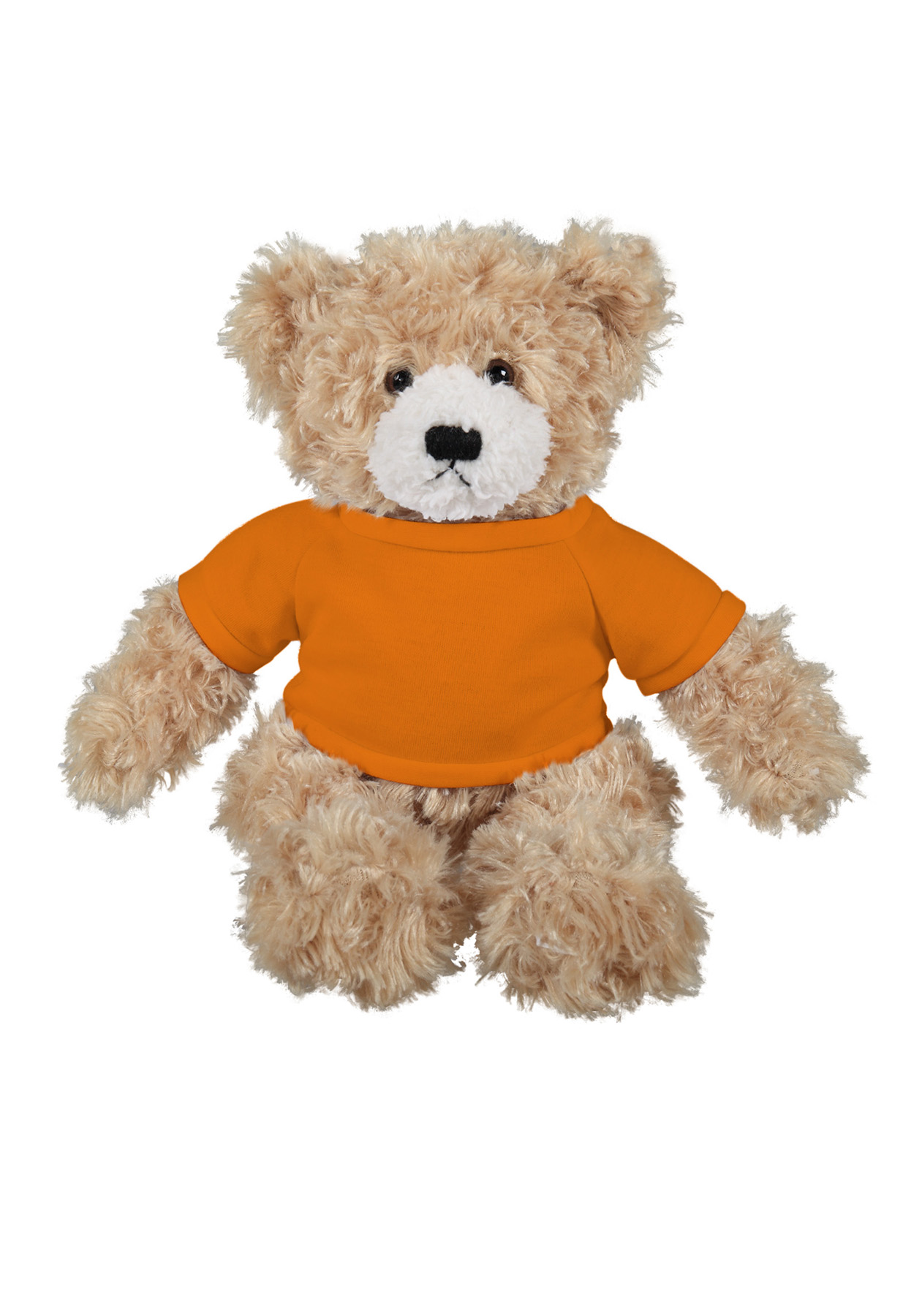 soft plush Beige Brandon Bear  with t-shirt 20