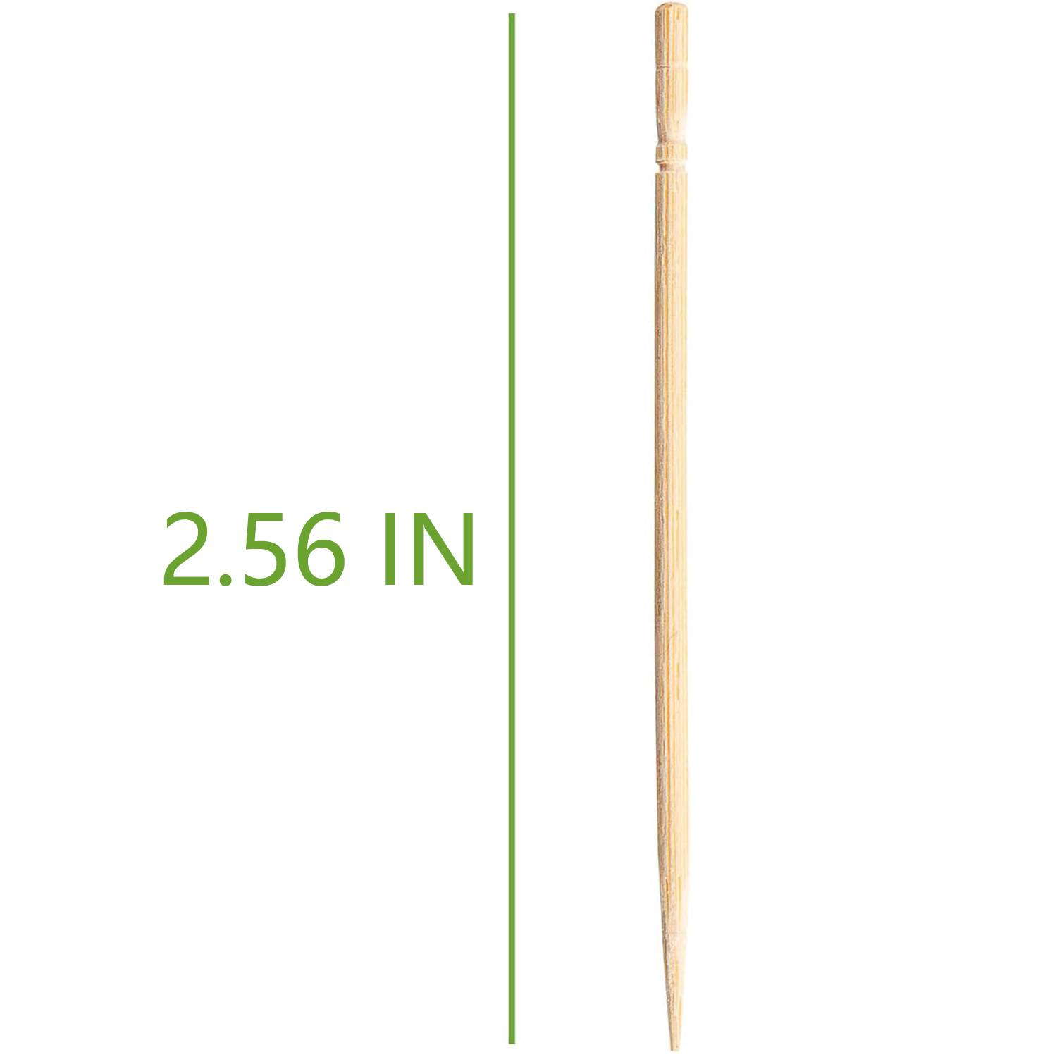800pcs Bamboo Wooden Toothpicks 3