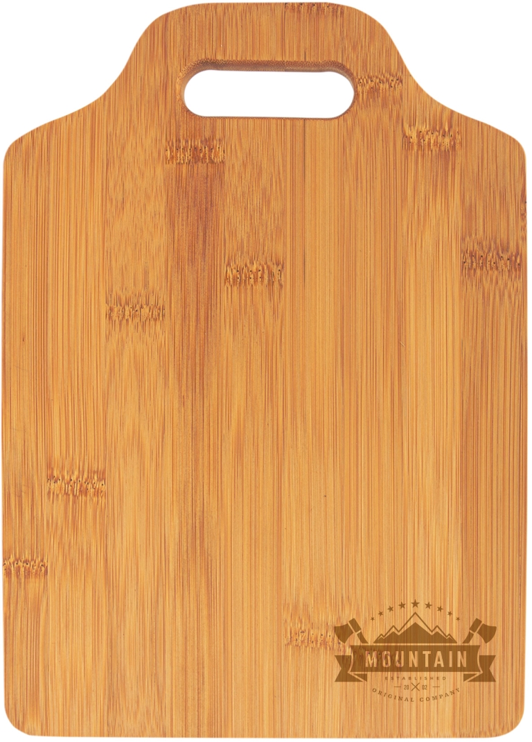11" x 7 3/4" Bamboo Cutting Board with Handle