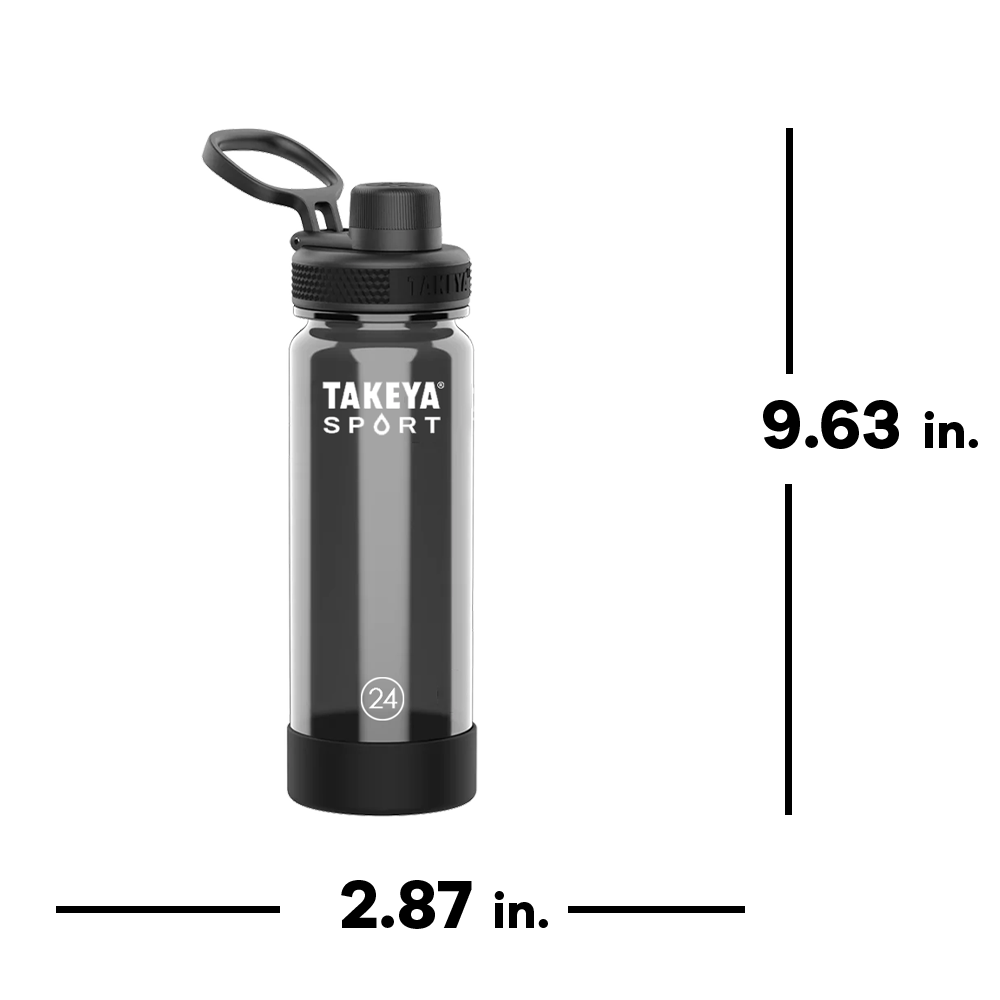Takeya 24oz Tritan Sport Water Bottle With Spout Lid 3