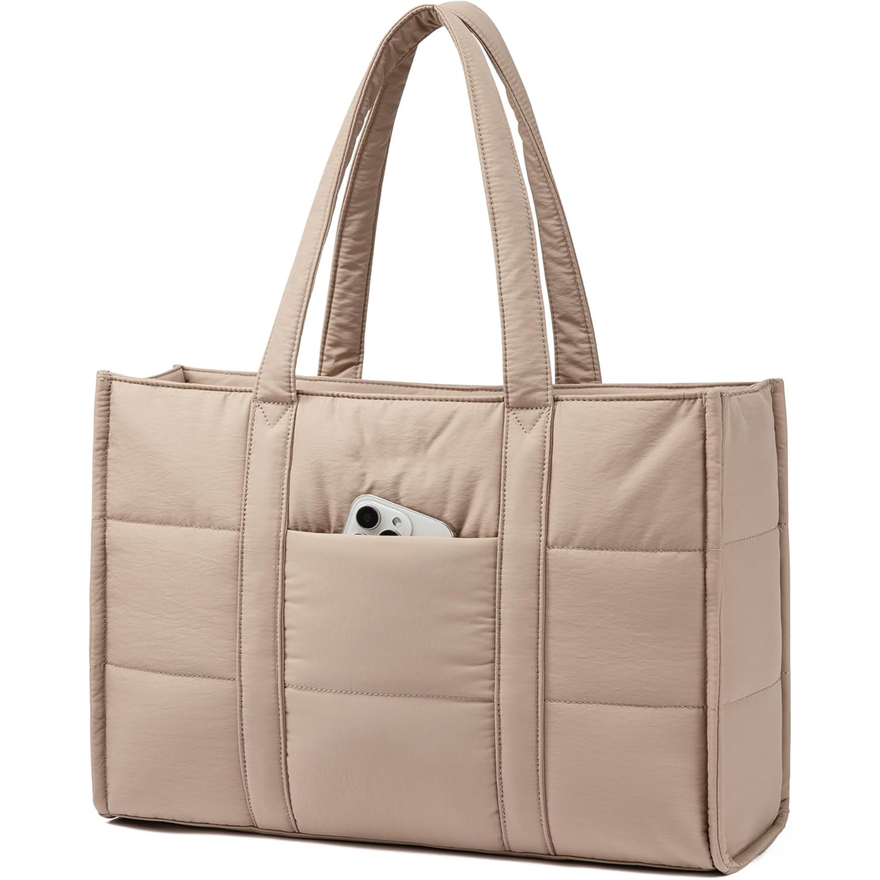Laptop Puffer Tote Bag 6