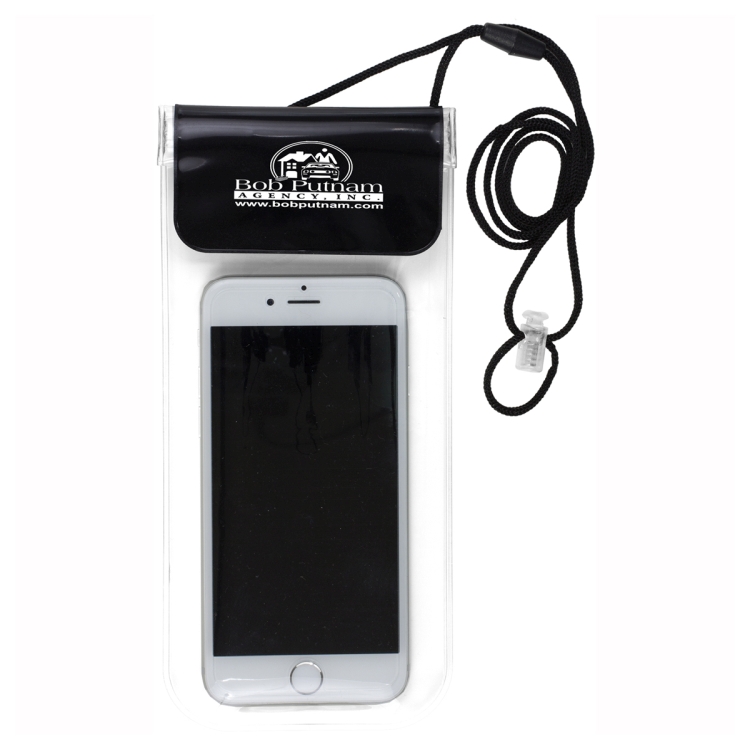 "Truckee" Clear Touch Through Water-Resistant Cell Phone and Accessories Carrying Case 23