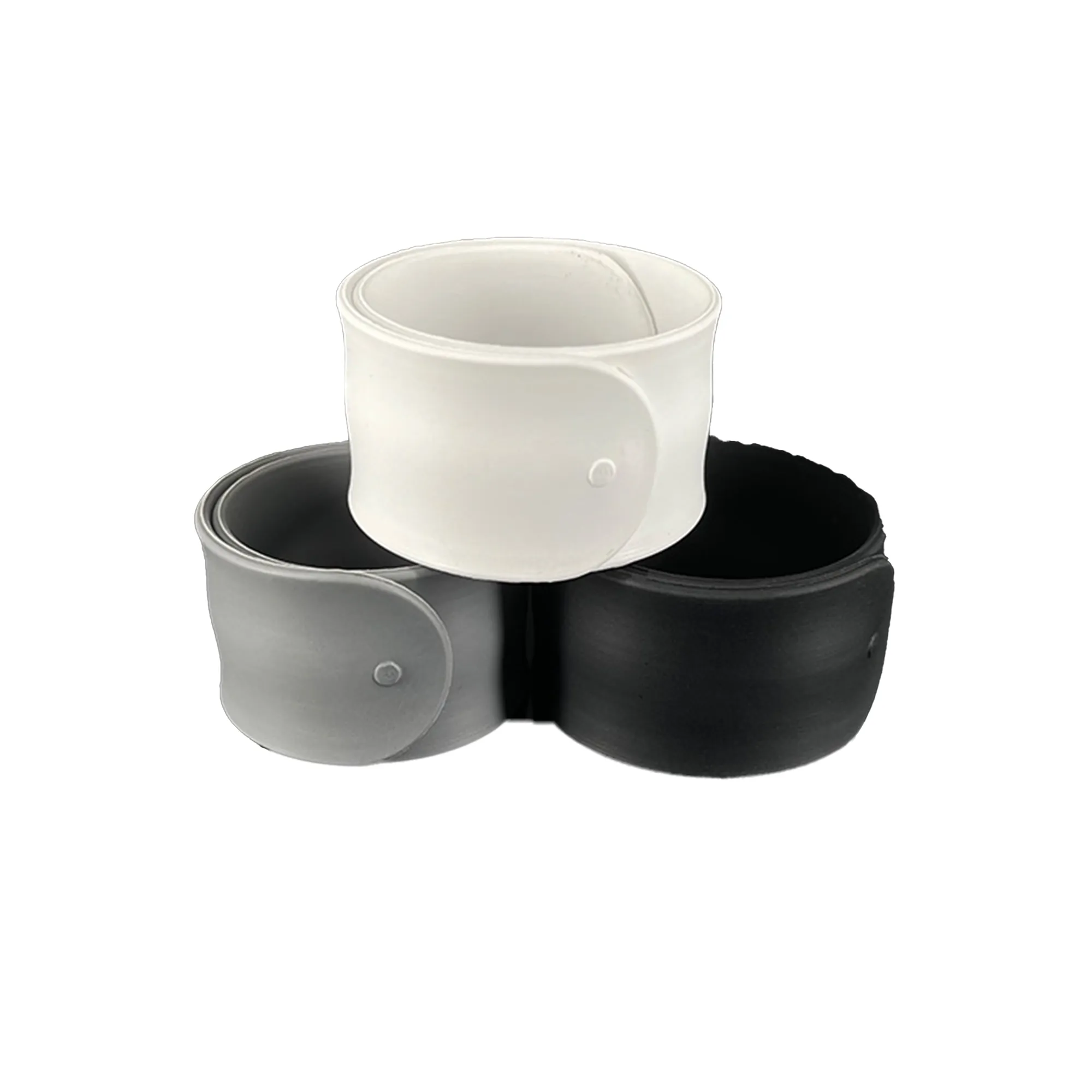 MOQ 30 Silicone Snap Ting Bracelet All Ages Paipai Circle 5