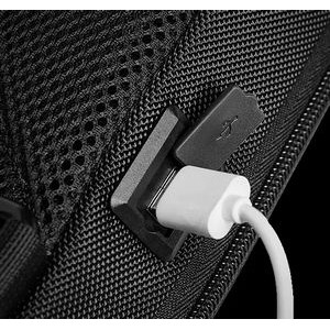 Cool Multi-Faceted Shoulder Bag with USB Charging Port 4