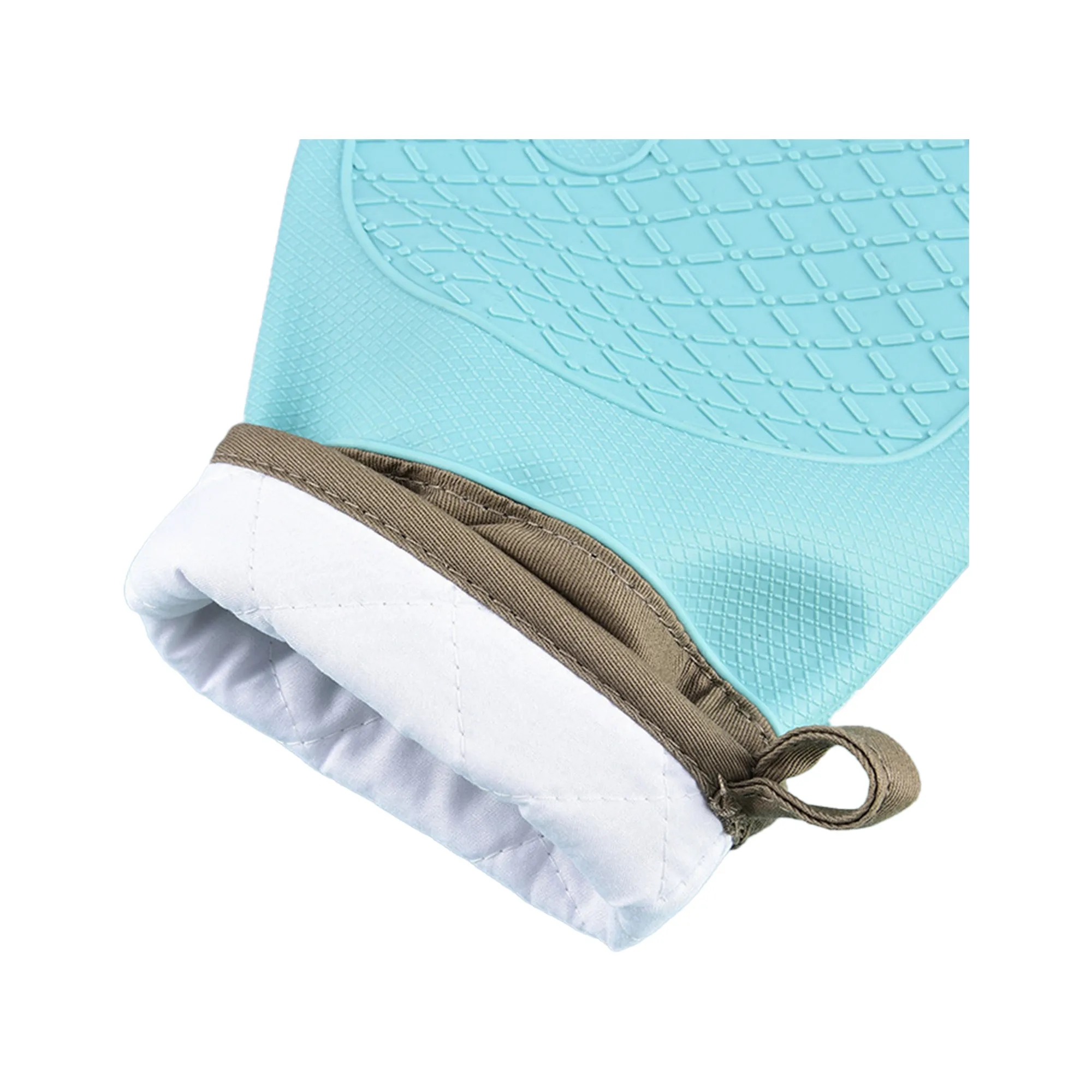 Dual-Color Silicone Oven Mitt 2