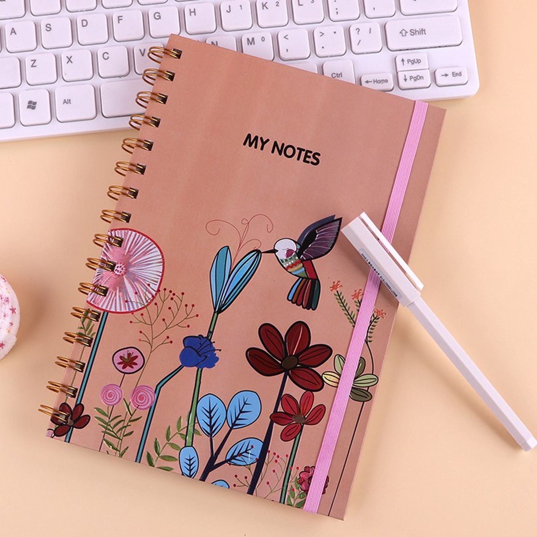 A5 Spiral Notebook Hardcover 160 Pages Spiral Journal 10