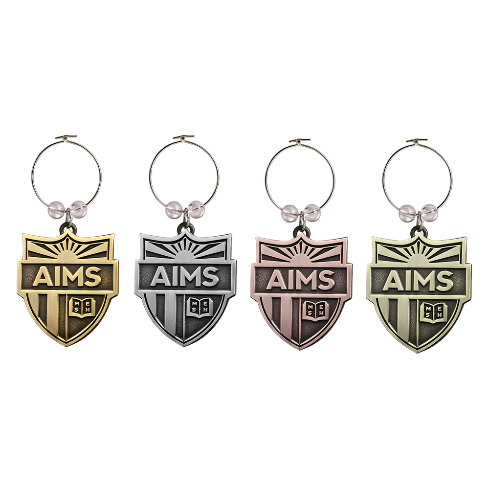 Custom Antique Wine Charms 0.75" 2