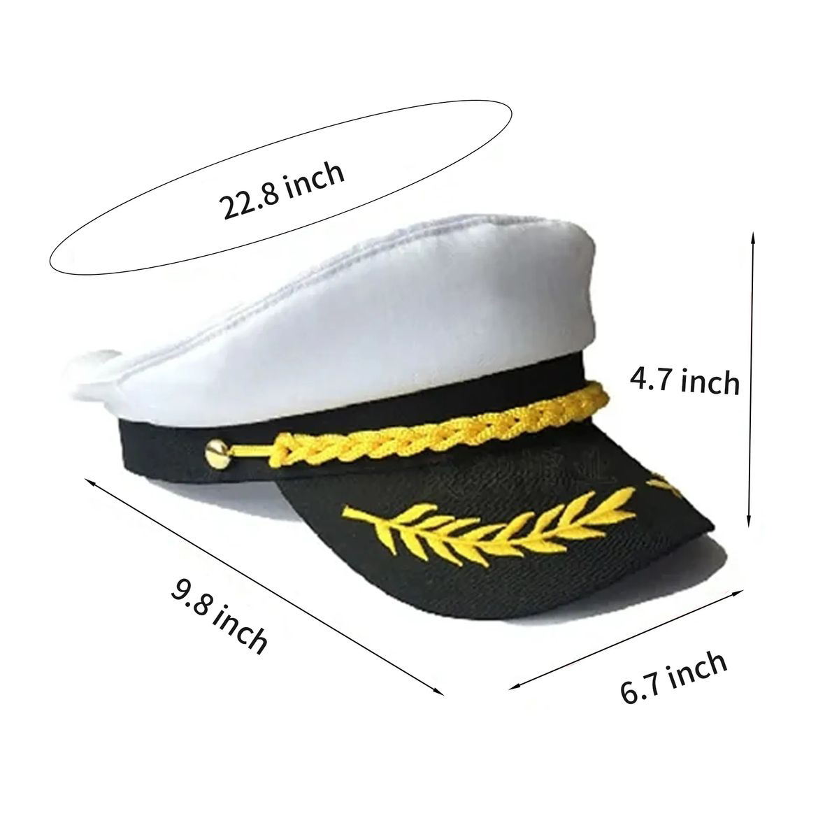 Adjustable Nautical Theme Hat 3