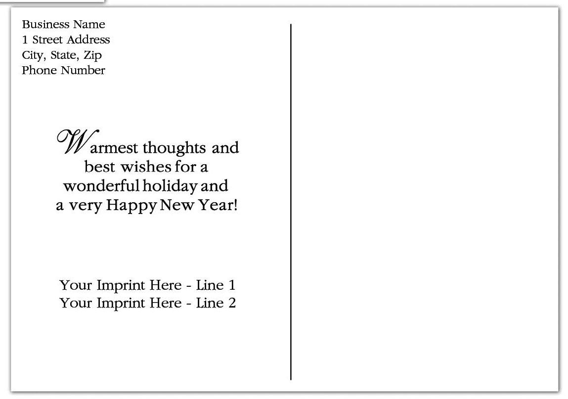 Rustic Ranch Holiday Postcards 2