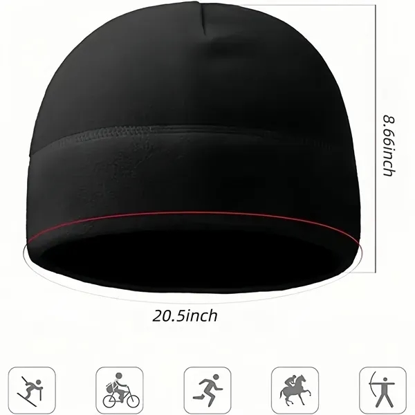 Winter Skull Cap - Fleece Windproof Beanie 4