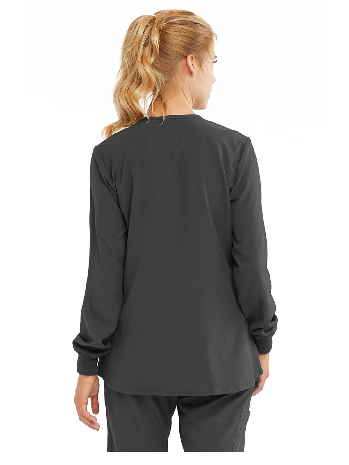 Skechers - Women's Two-Pocket Snap-Front Stability Warm-Up Scrub Jacket 38
