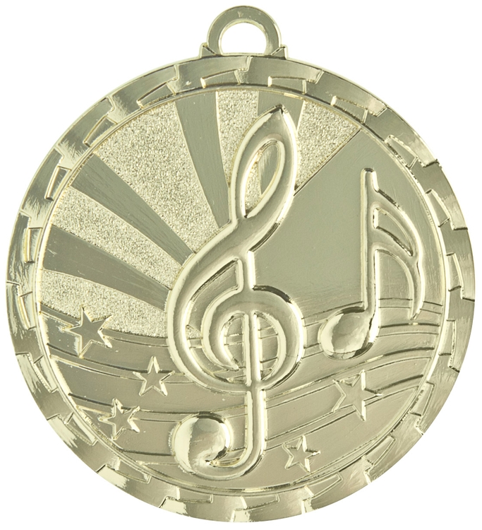 Music Bright Medal, 2" 2
