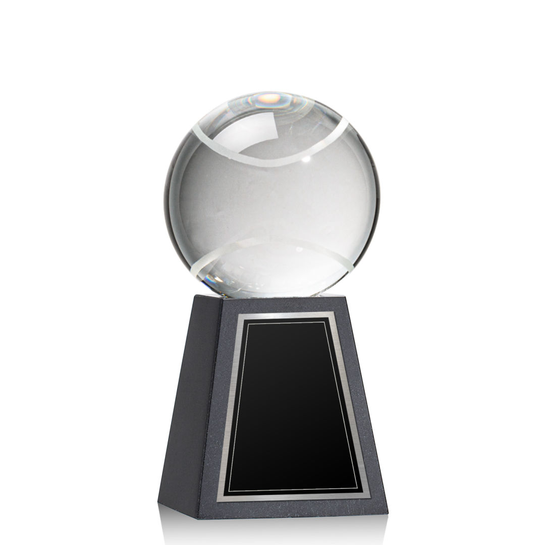 Tennis Ball Award on Tall Marble Base 6