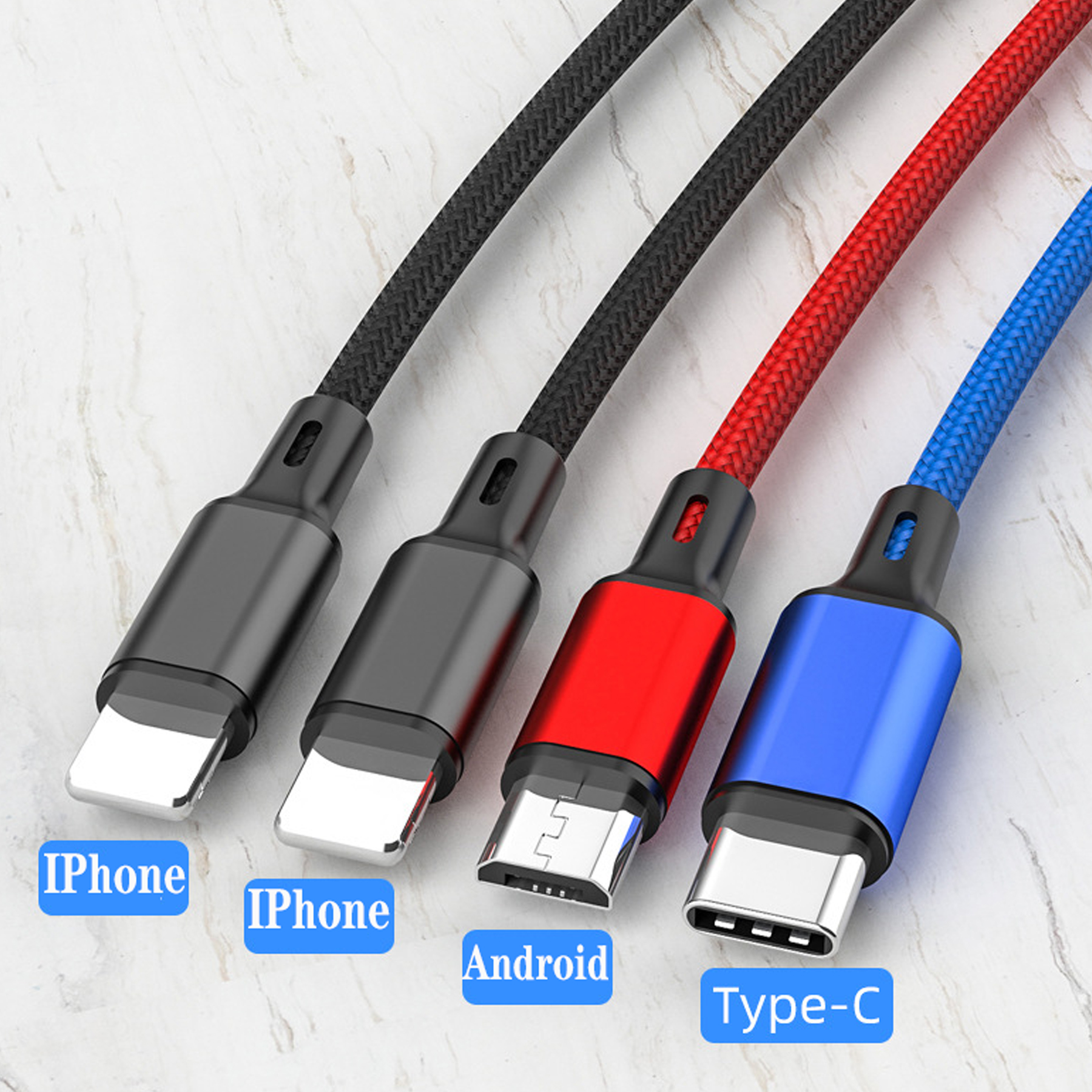4-in-1 USB Charging Cable 1