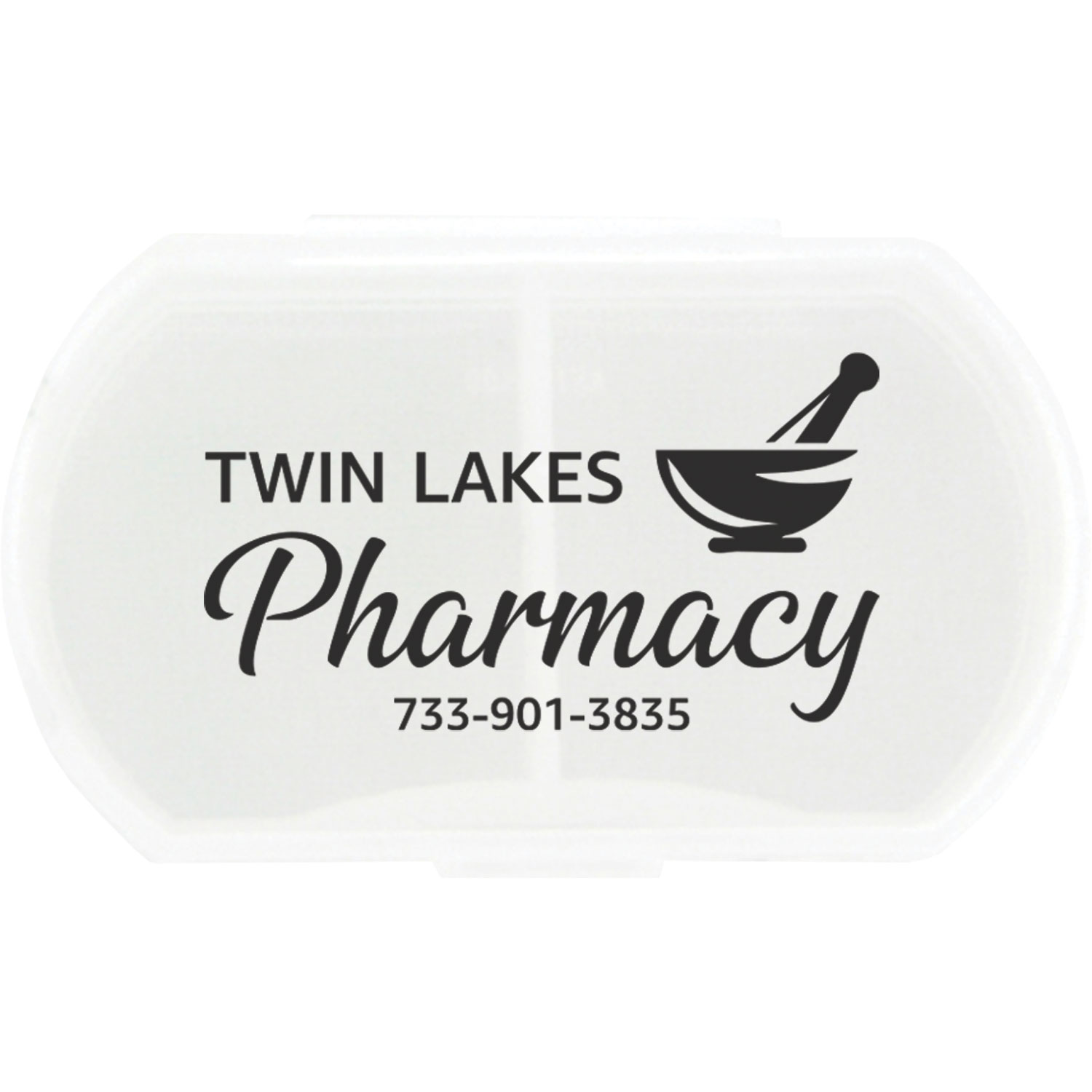 Oblong Pill Box 2