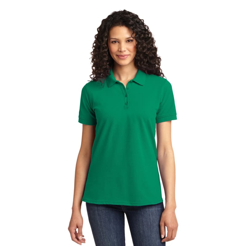 Port & Company Women's Core Blend Pique Polo. 34