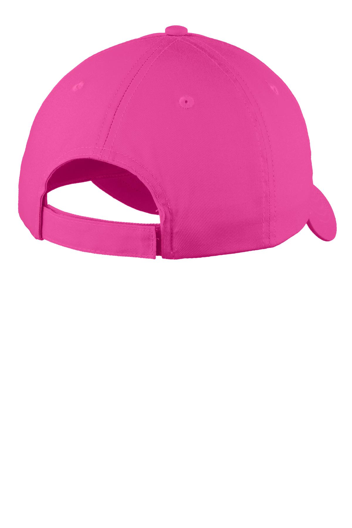Port Authority Six-Panel Unstructured Twill Cap. C914 41
