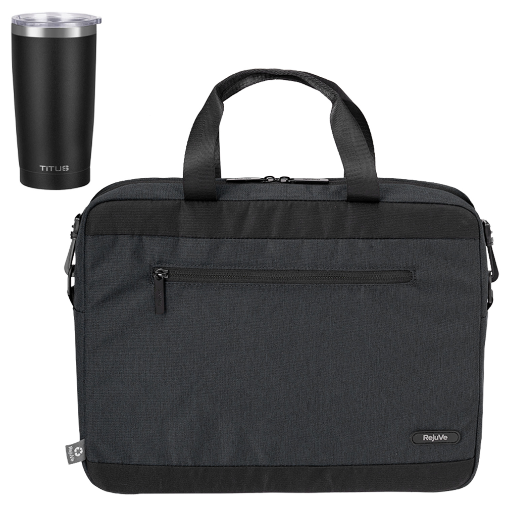 RejuVe® Executive Laptop & TiTUS® Insulated Tumbler Gift Set