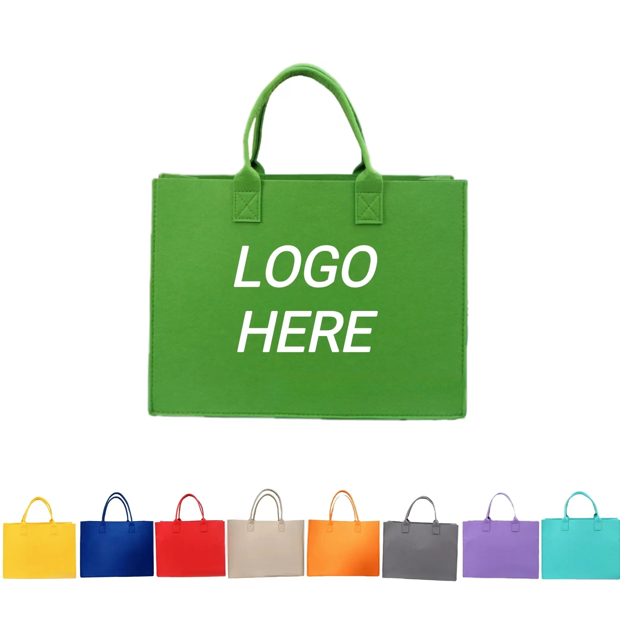 Fashionable Felt Tote Bag 1