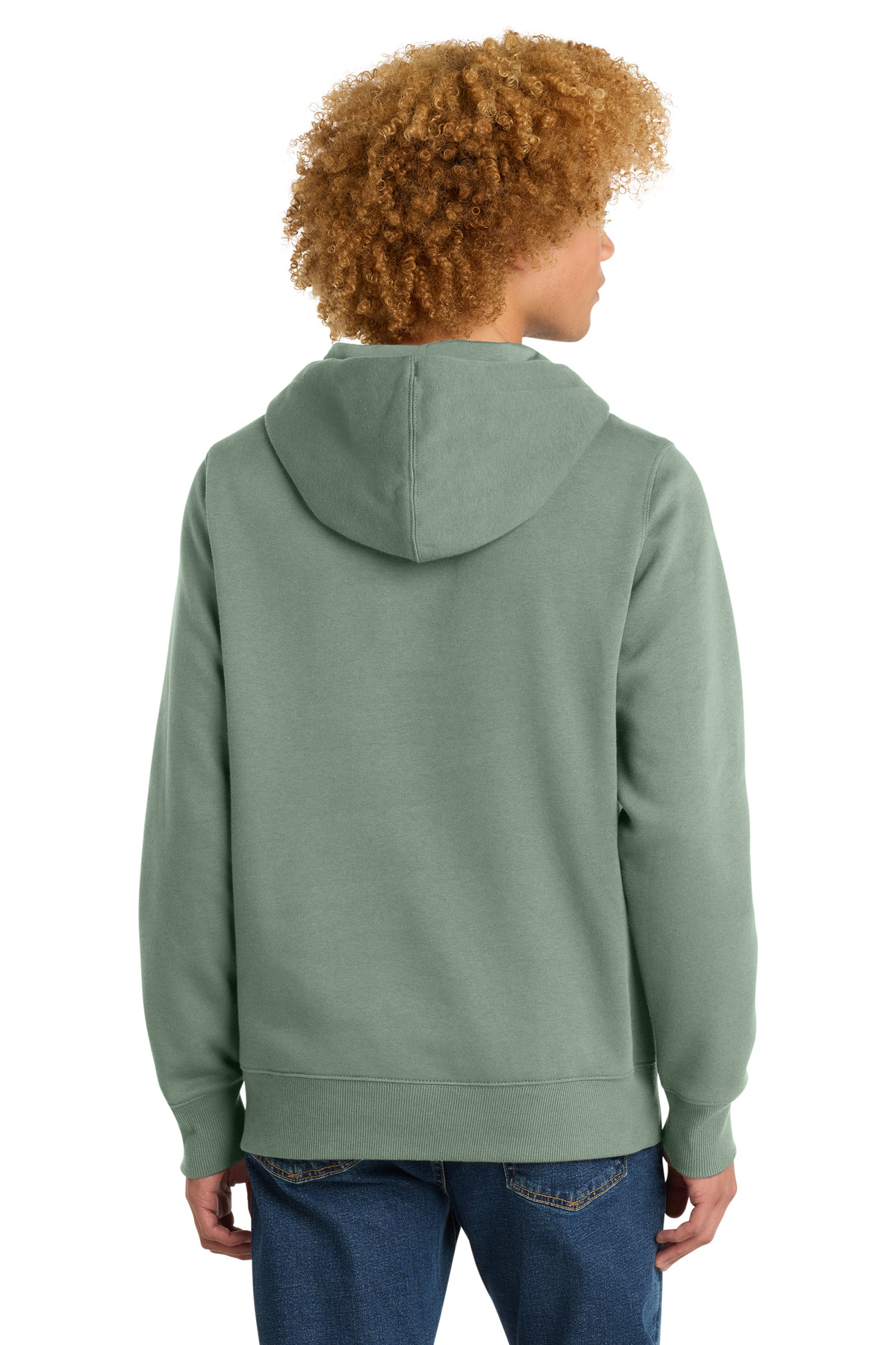 District Perfect Weight Fleece Hoodie DT1101 1