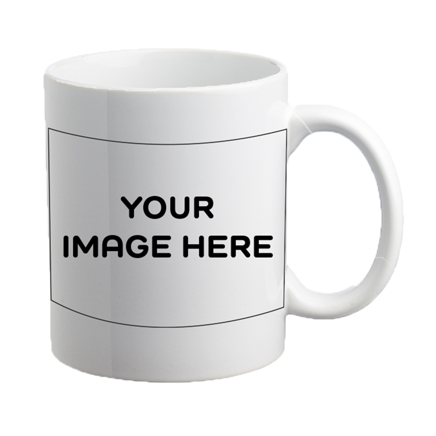 Ceramic Full Color Photo Sublimation Mug, 11 oz. 2