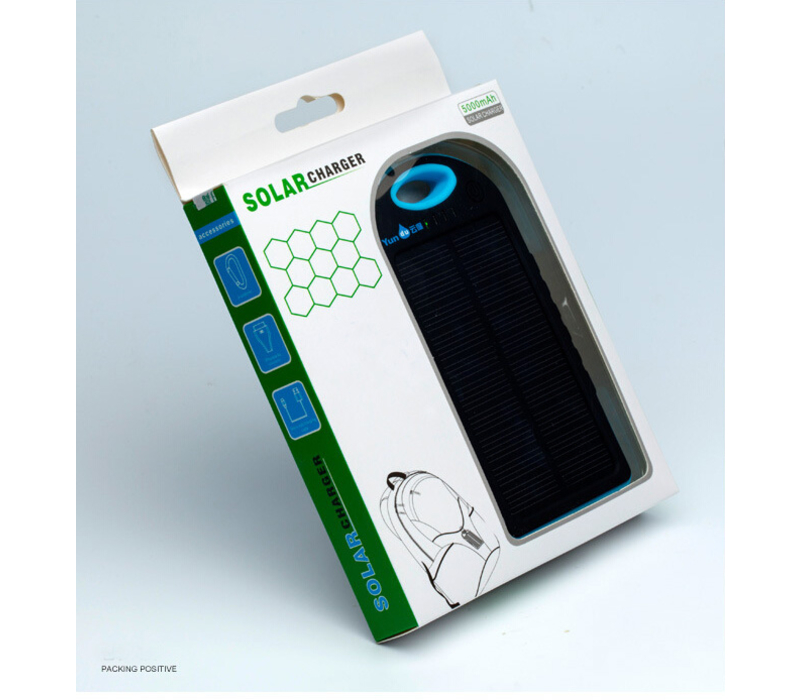 Portable Plastic Solar Power Bank 5