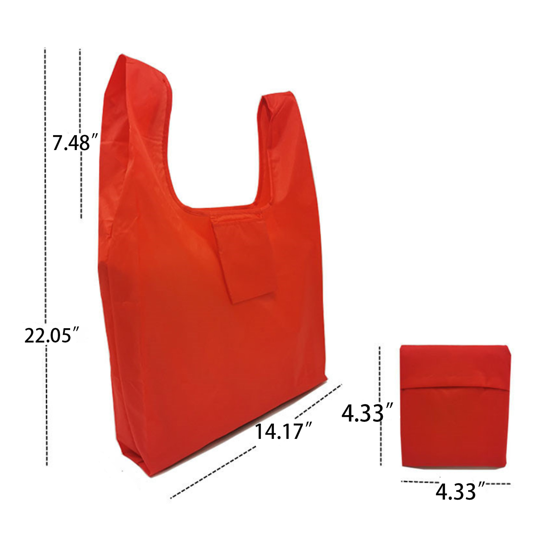 Foldable Square Eco-Friendly Shopping Bag 3