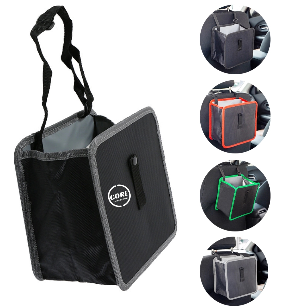 Foldable Multi-Use Hanging Car Trash Bag 2
