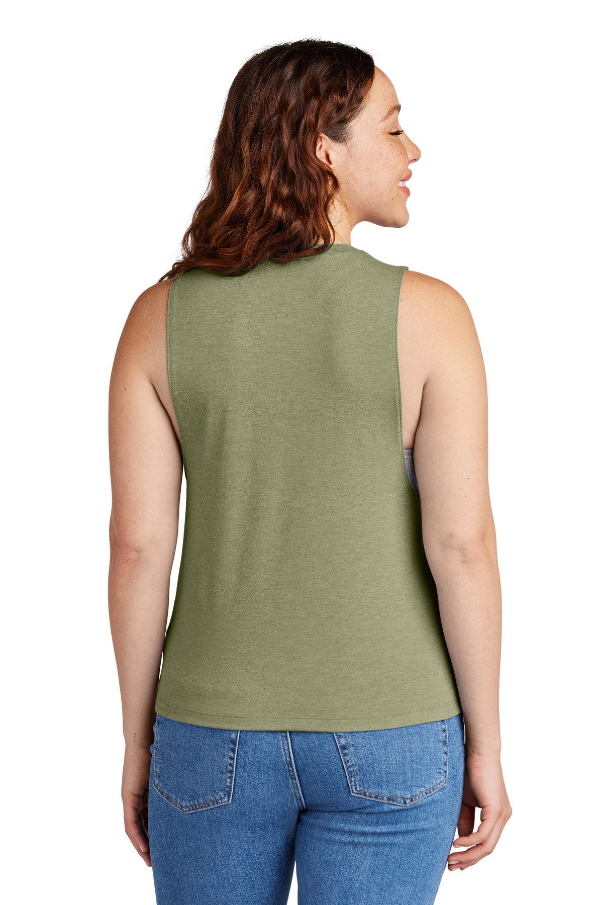 Allmade Women's Tri-Blend Muscle Tank AL2020 4