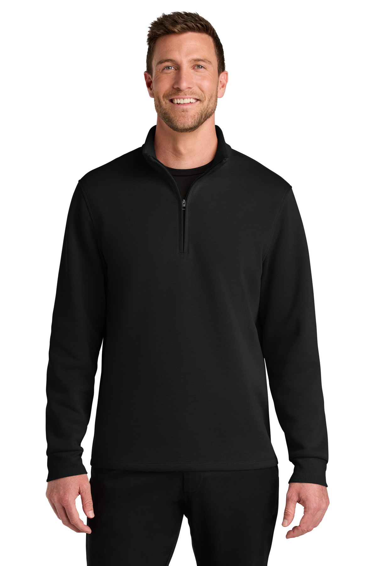 Port Authority Wearever Signature Double Pique 1/4-Zip K210 5