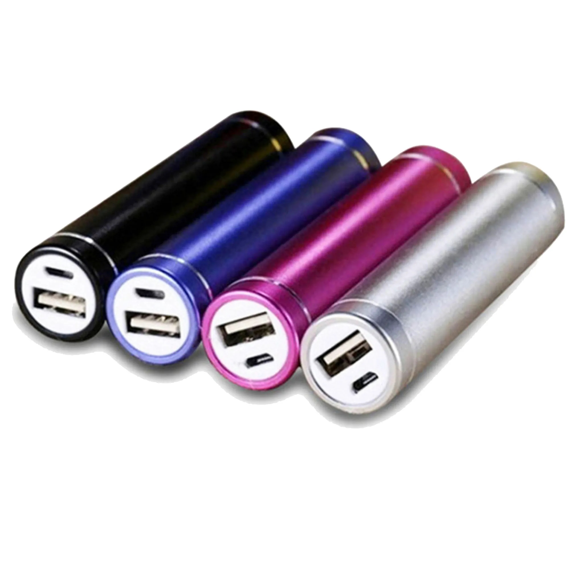 2600mAh Mini Metal Portable Power Bank Battery Charger 1