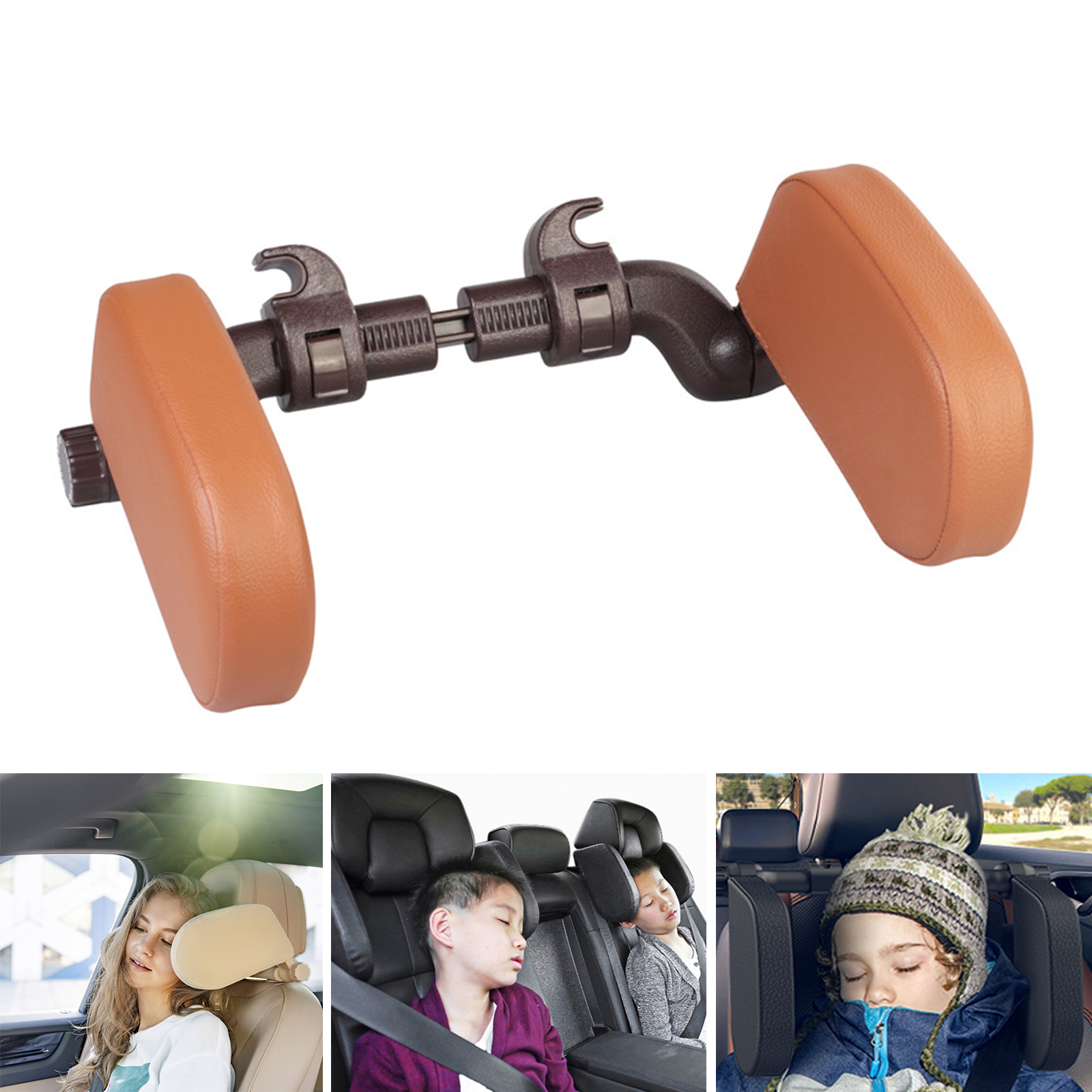 Adjustable Car Seat Head Neck Support 2