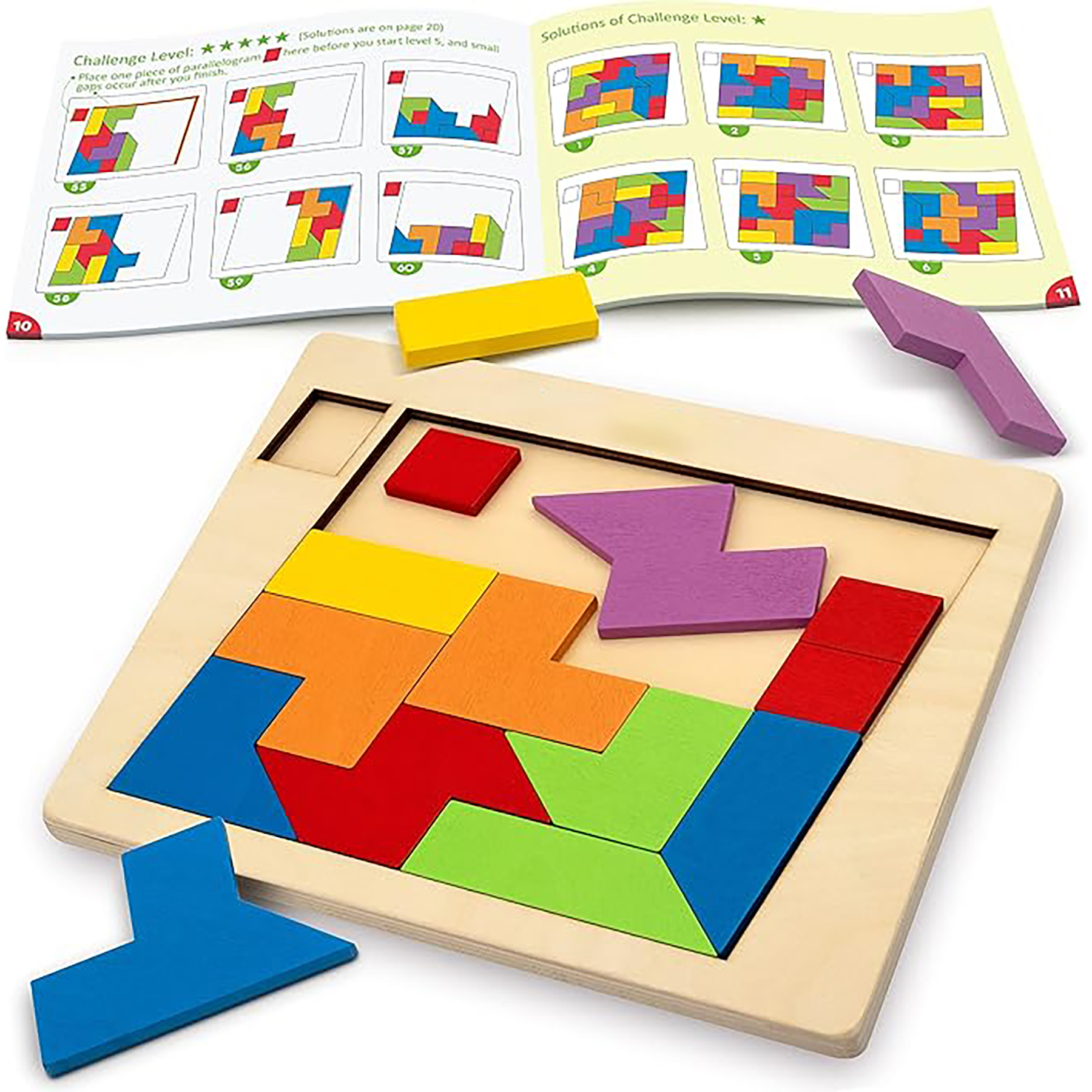 Geometric Montessori Puzzle 3