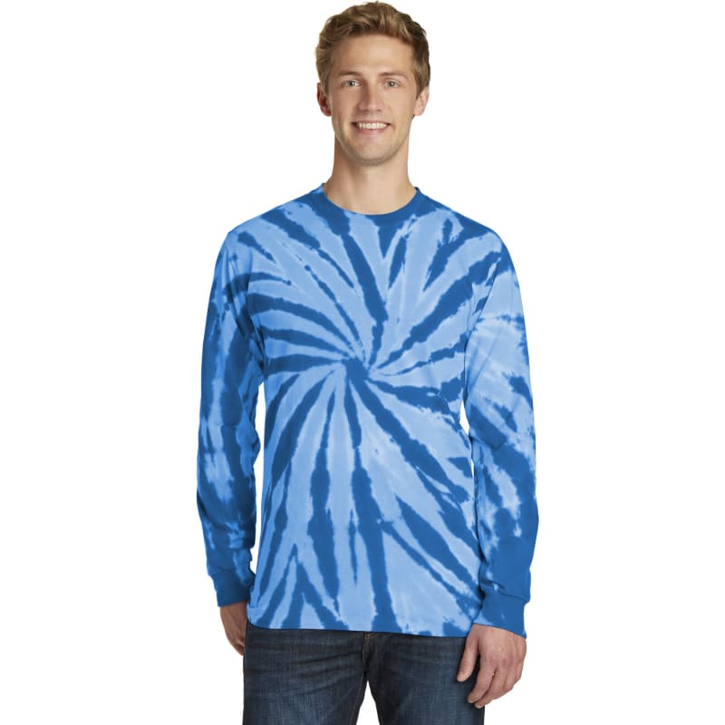Port & Company Tie-Dye Long Sleeve Tee. 2