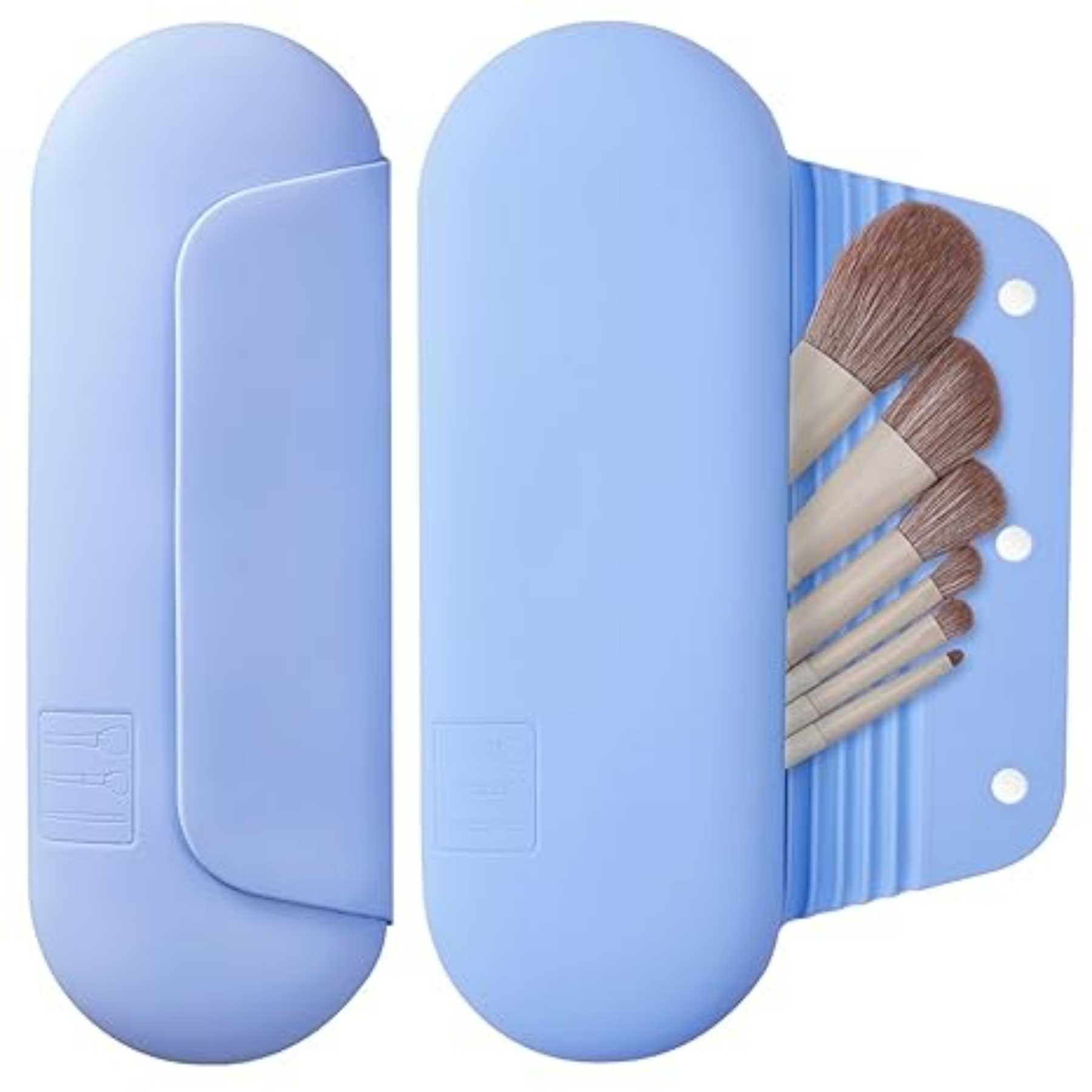 Silicone Magnetic Cosmetic Brush Bag 9