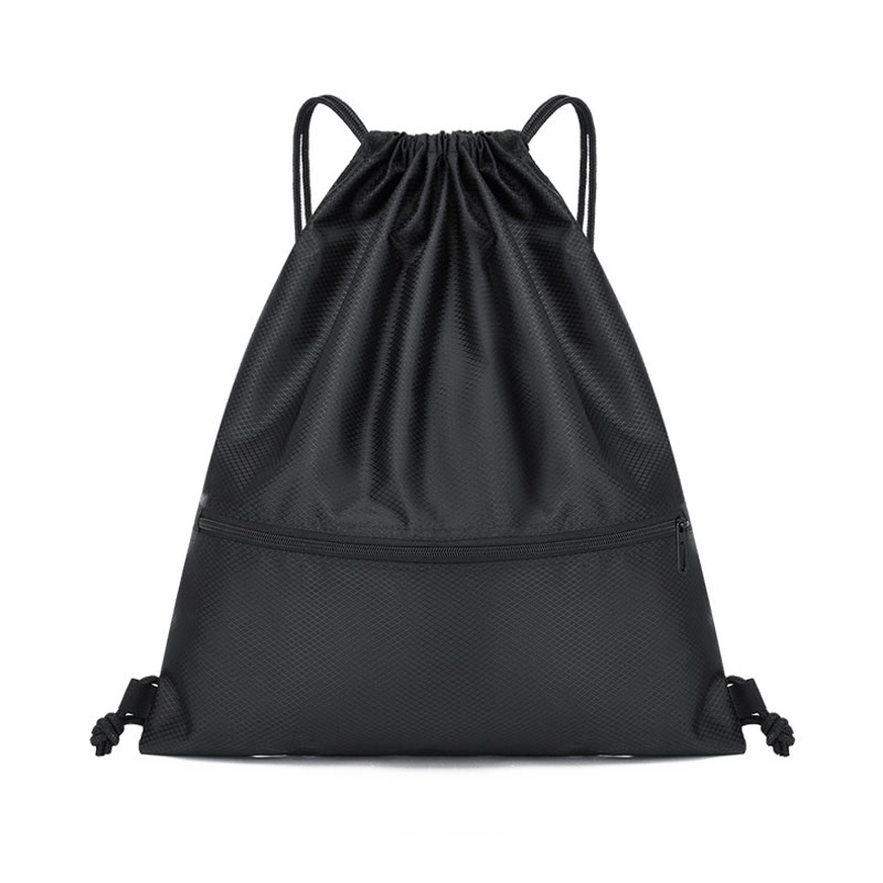 Custom Drawstring Backpack Bag, Waterproof,zipper pocket 5