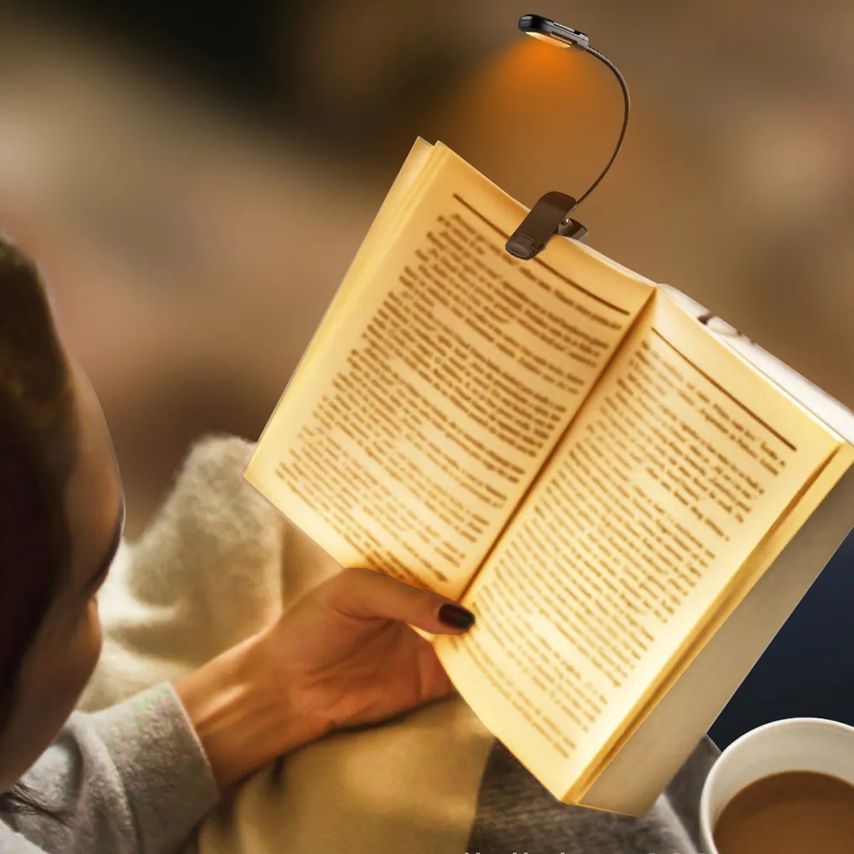 Flexible Gooseneck Rechargeable Book Light 5