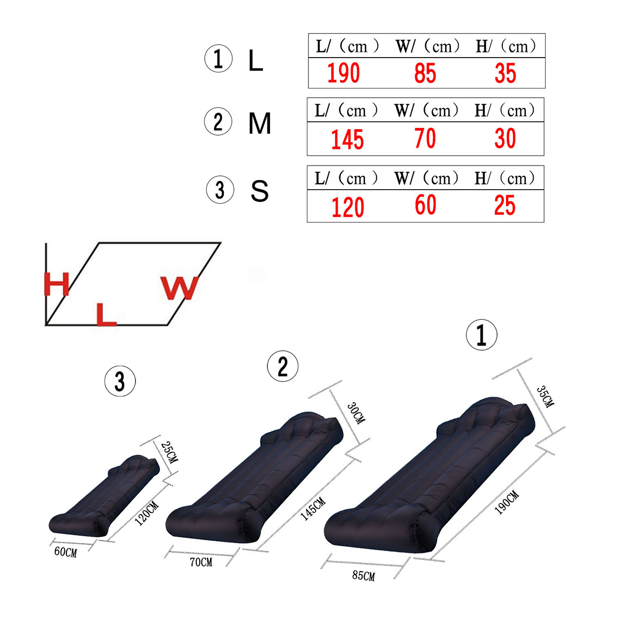 Outdoors Inflatable Airbed 1