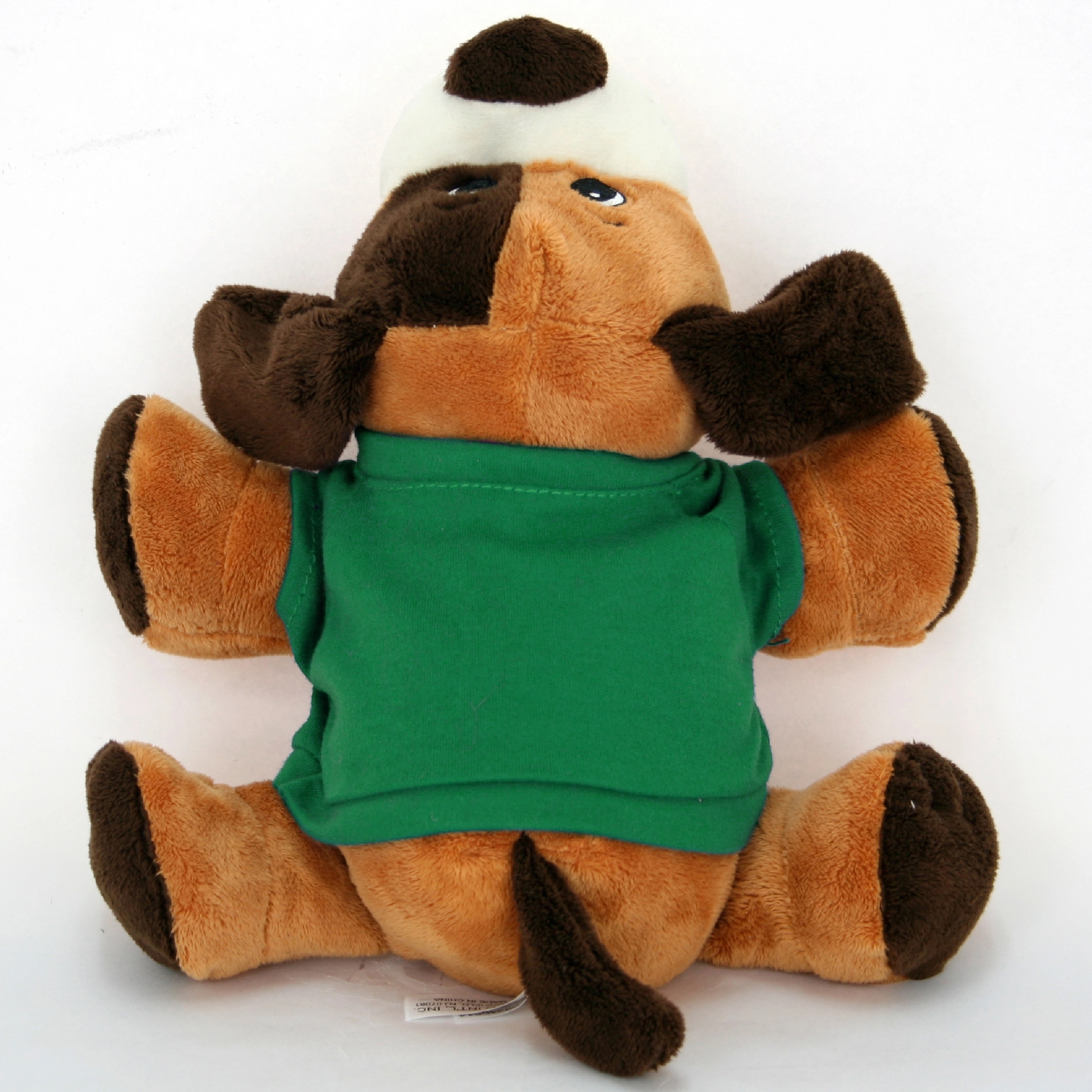9" Laying Down Dog - Brown 2