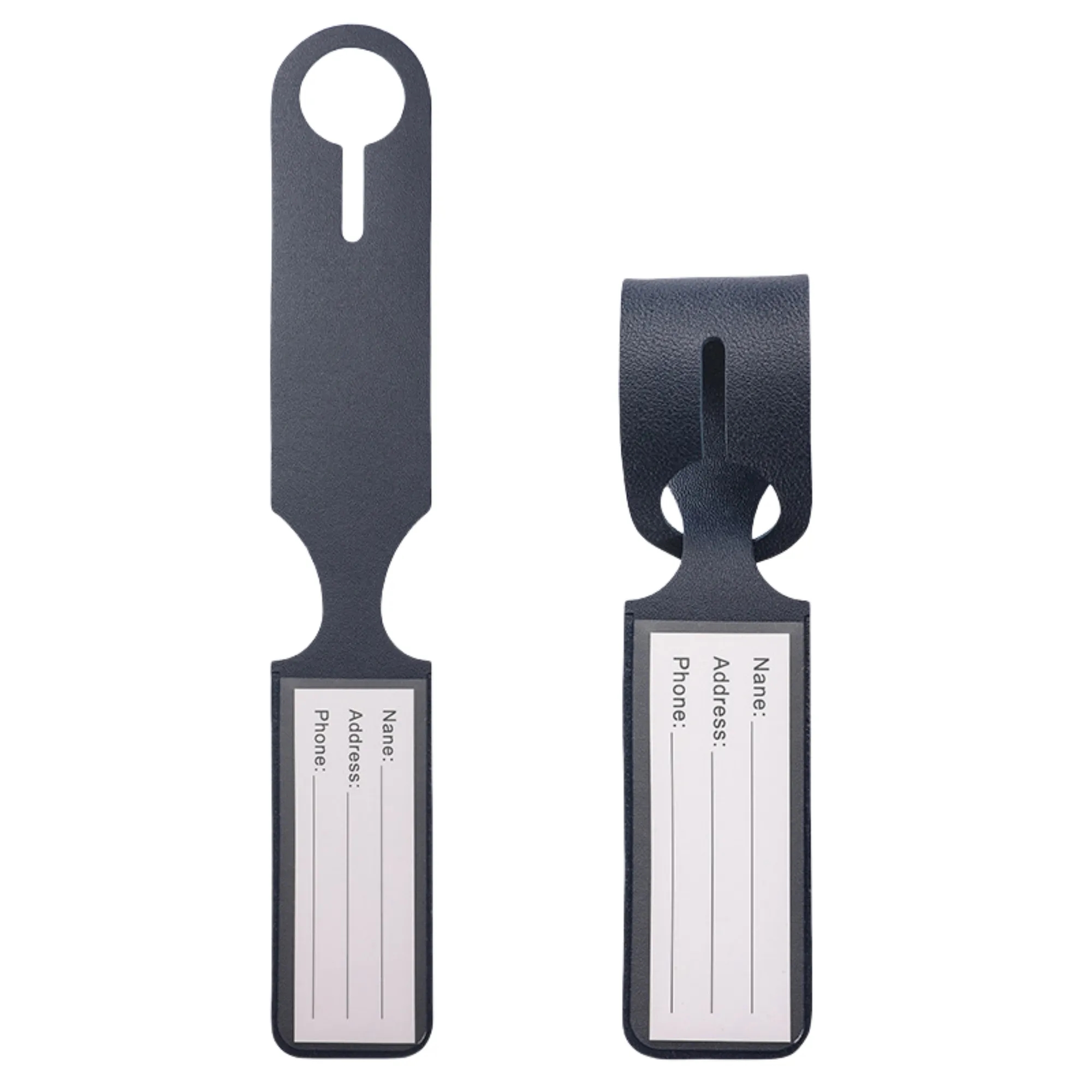PU Anti Loss Luggage Tag 5