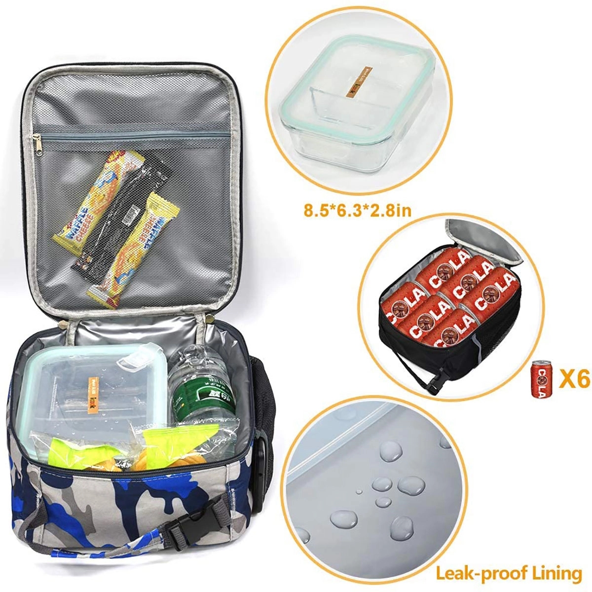 Insulatde Cooler Lunch Bag 4