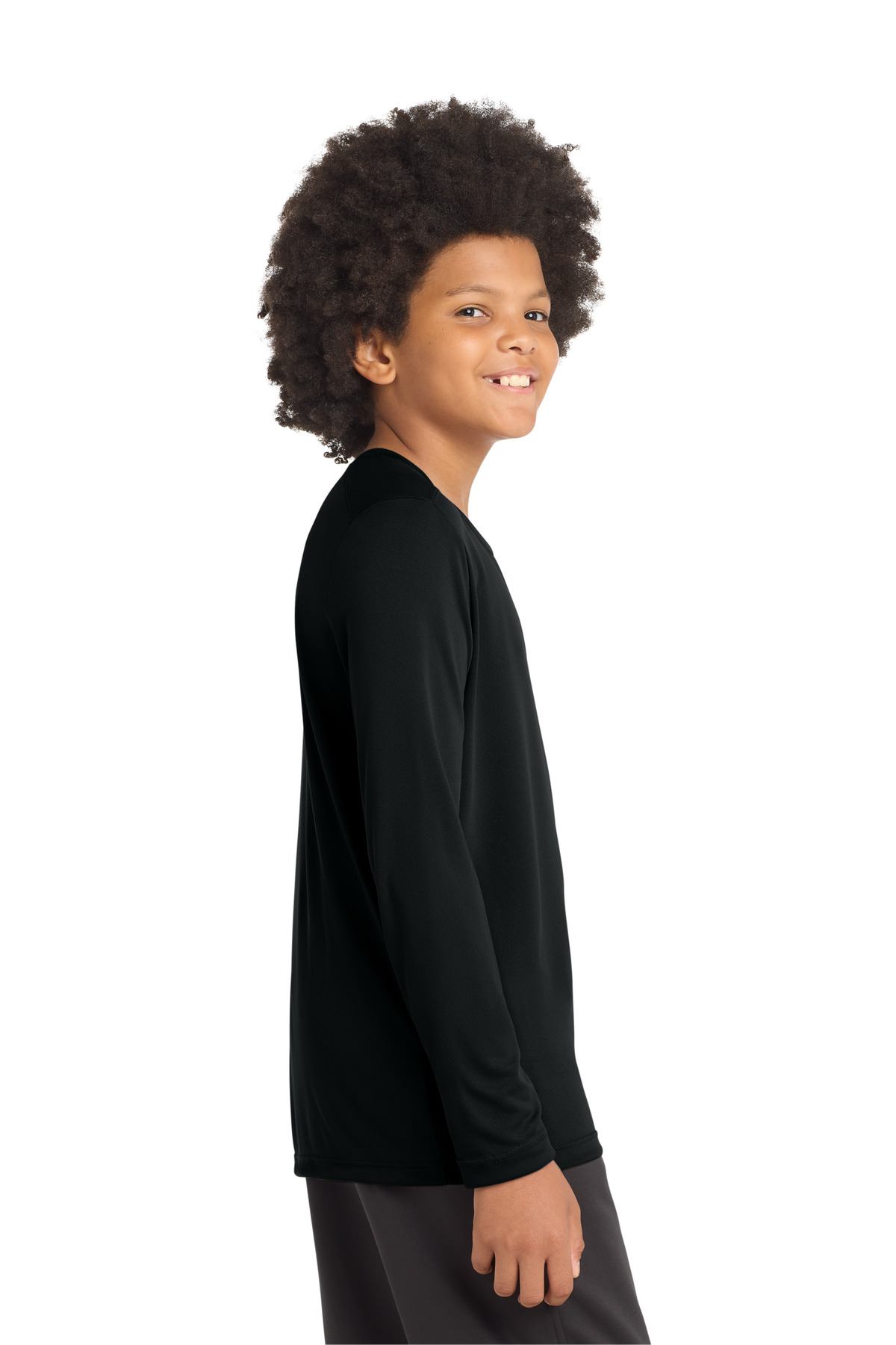 Sport-Tek Youth Posi-UV Pro Long Sleeve Tee. YST420LS 110