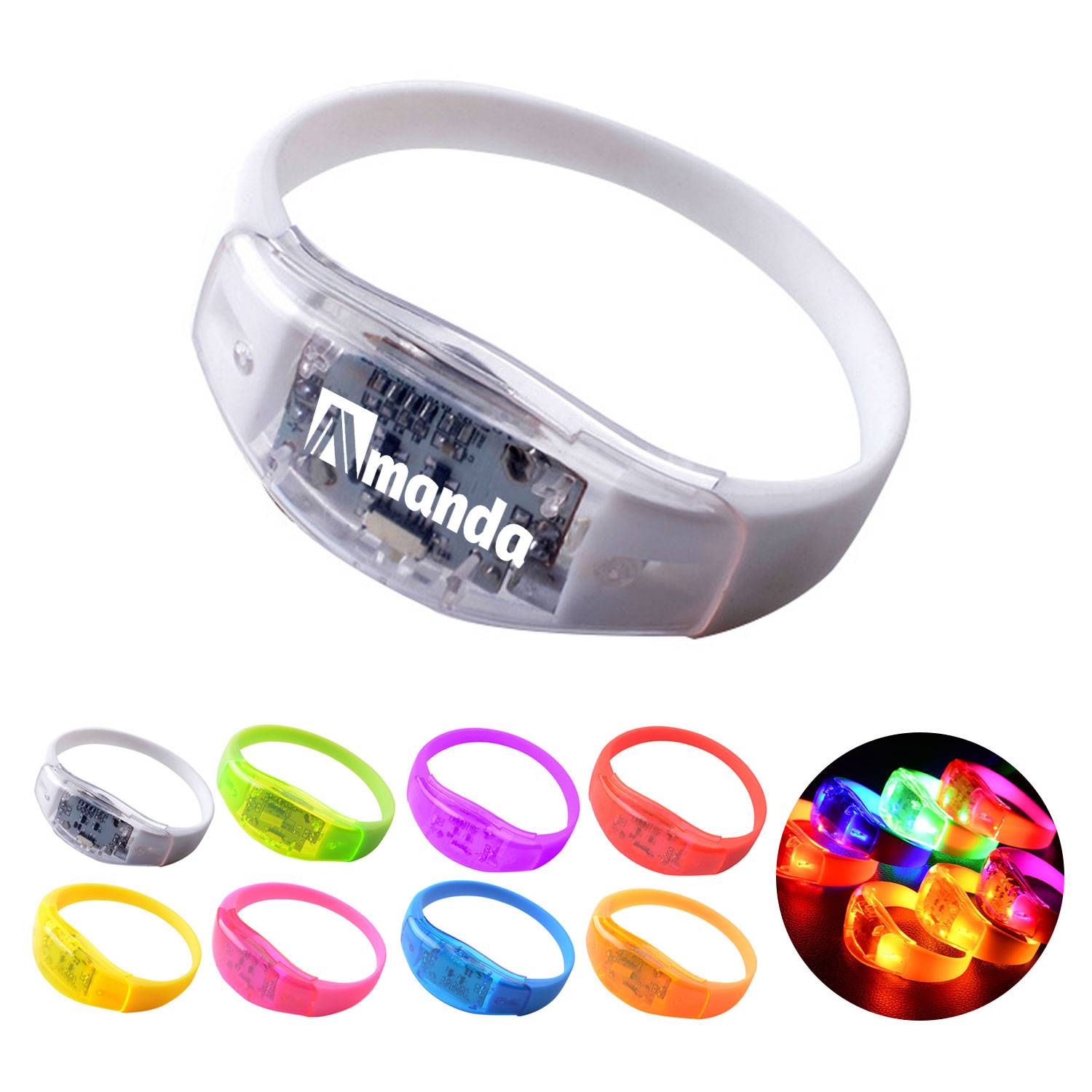 Motion Sensor Glow Bracelet