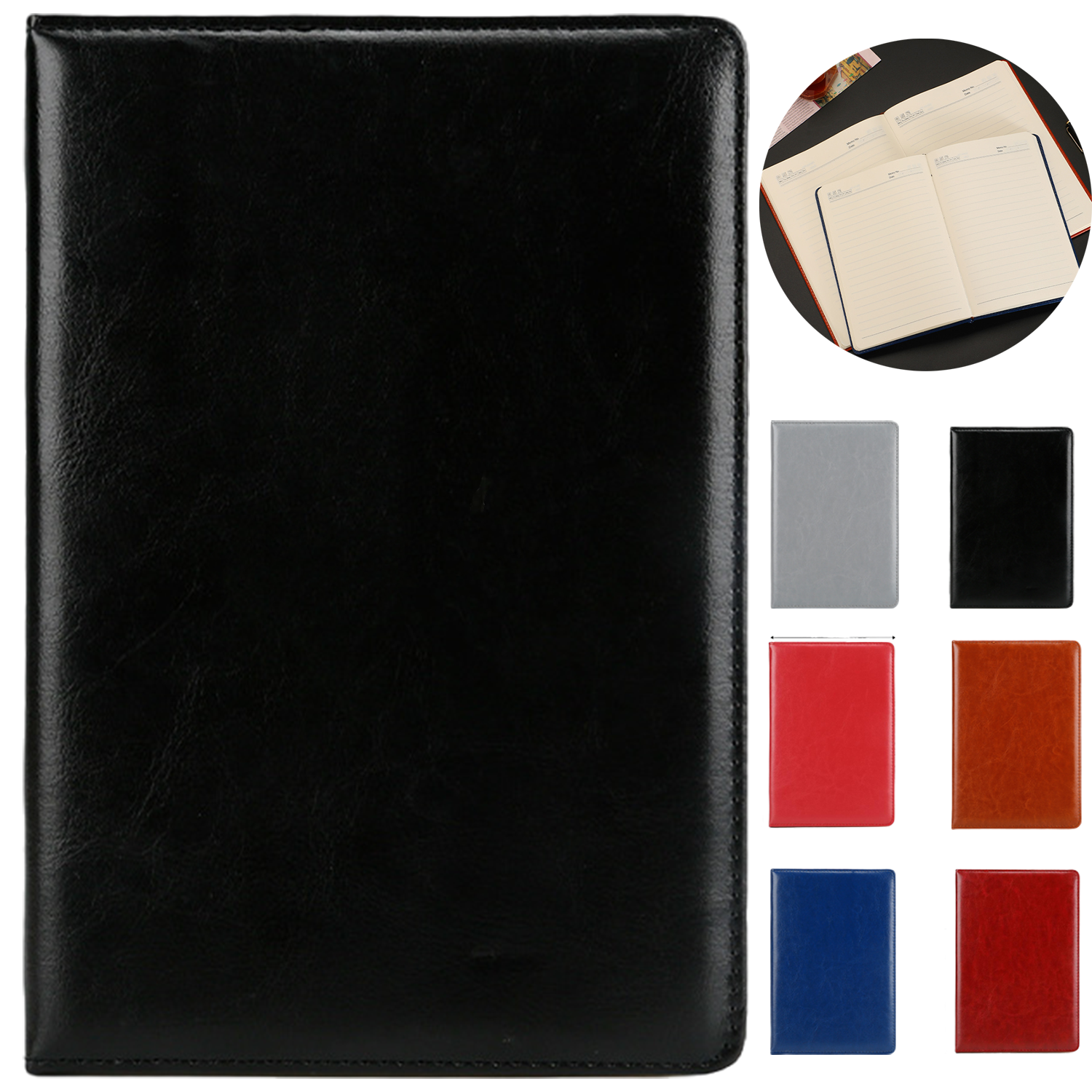 A5 PU Softcover Thread Sewn Notebook 3