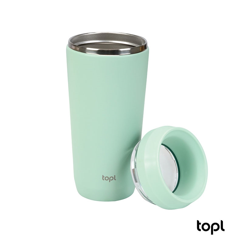 TOPL® 16 oz. Double Wall, Recycled Stainless Steel 360° Tumbler 60