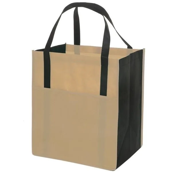 Metro Enviro-Shopper Non-Woven Tote Bag - 13"w x 15"h x 10"d 3