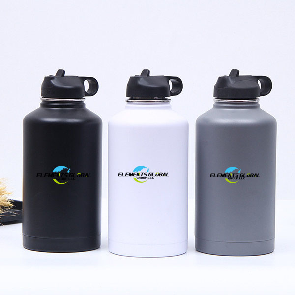 64oz Stainless Steel Space Pot, custom water bottle with logo imprint 2