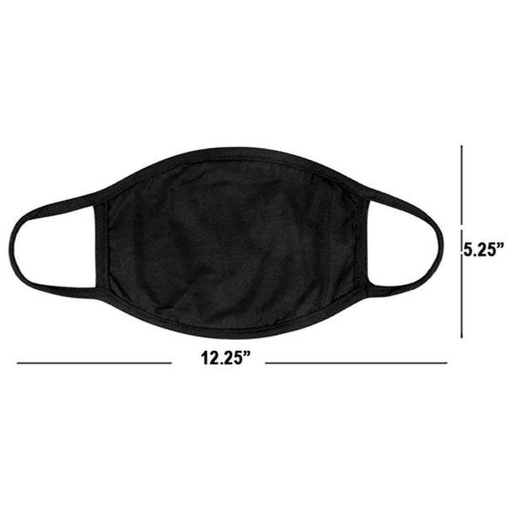 100% Knitted Cotton 2-Ply ReusableBudgeted Mask, Blank Only, 5 Piece- Pack 2